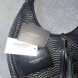 Authentic YSL soft leather handbag